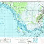 United States Geological Survey Miami, FL (1956, 250000-Scale) digital map