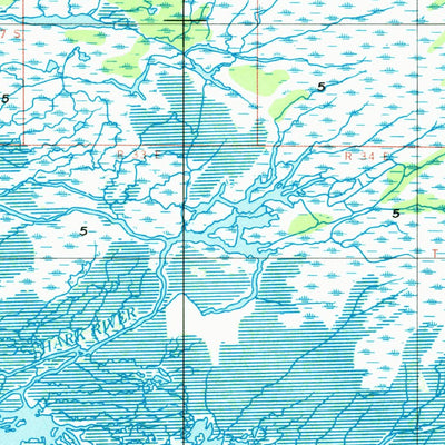 United States Geological Survey Miami, FL (1956, 250000-Scale) digital map