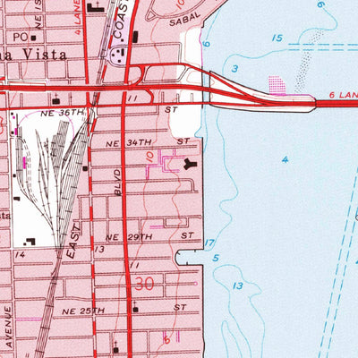 United States Geological Survey Miami, FL (1962, 24000-Scale) digital map