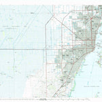 United States Geological Survey Miami, FL (1981, 100000-Scale) digital map
