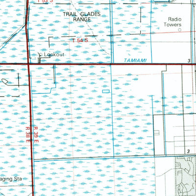 United States Geological Survey Miami, FL (1981, 100000-Scale) digital map