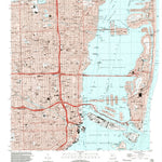United States Geological Survey Miami, FL (1994, 24000-Scale) digital map