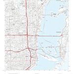 United States Geological Survey Miami, FL (2021, 24000-Scale) digital map