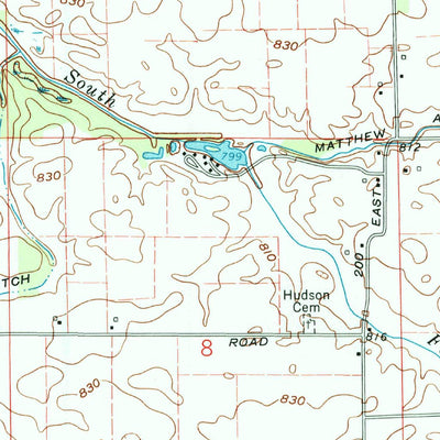 United States Geological Survey Miami, IN (1959, 24000-Scale) digital map