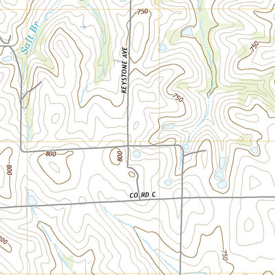 United States Geological Survey Miami, MO (2021, 24000-Scale) digital map