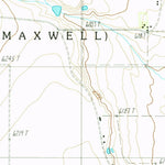 United States Geological Survey Miami NE, NM (1987, 24000-Scale) digital map