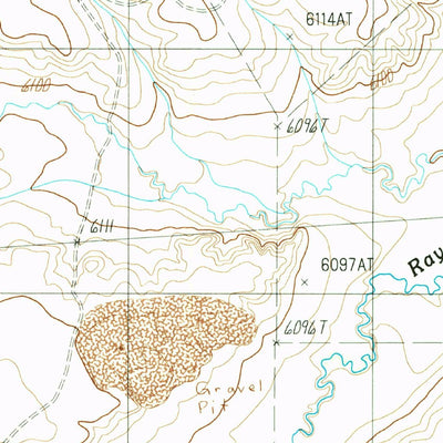 United States Geological Survey Miami NE, NM (1987, 24000-Scale) digital map
