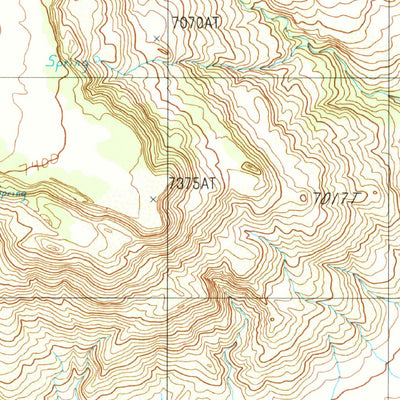 United States Geological Survey Miami, NM (1987, 24000-Scale) digital map