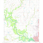 United States Geological Survey Miami NW, OK-KS (1961, 24000-Scale) digital map