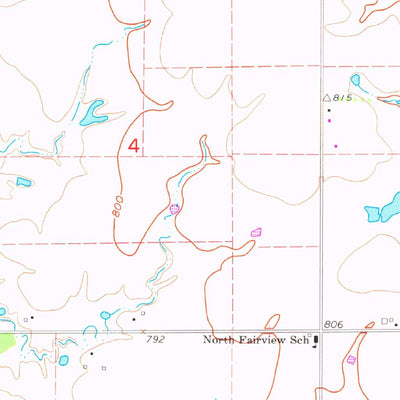 United States Geological Survey Miami NW, OK-KS (1961, 24000-Scale) digital map