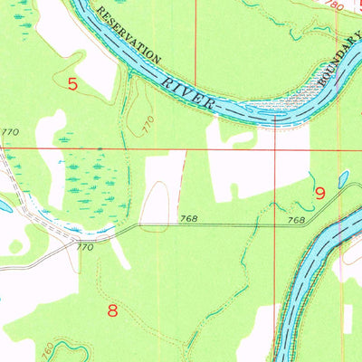 United States Geological Survey Miami NW, OK-KS (1961, 24000-Scale) digital map