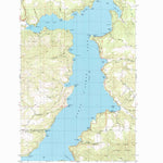 United States Geological Survey Mica Bay, ID (1981, 24000-Scale) digital map