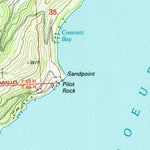 United States Geological Survey Mica Bay, ID (1996, 24000-Scale) digital map