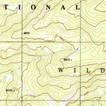 United States Geological Survey Mica Mountain, AZ (1996, 24000-Scale) digital map