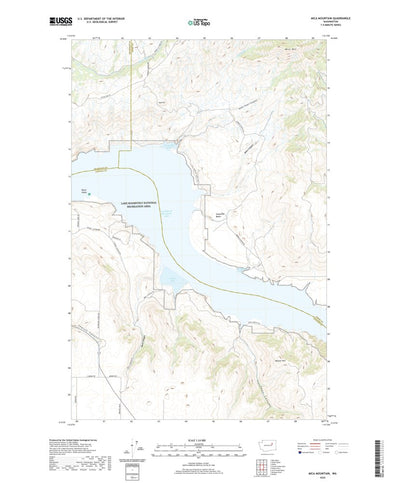 United States Geological Survey Mica Mountain, WA (2020, 24000-Scale) digital map
