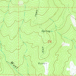 United States Geological Survey Mica Peak, WA-ID (1973, 24000-Scale) digital map