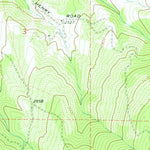 United States Geological Survey Mica Peak, WA-ID (1973, 24000-Scale) digital map