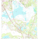 United States Geological Survey Micanopy, FL (1966, 24000-Scale) digital map