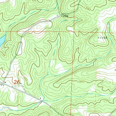 United States Geological Survey Micaville, AL (1970, 24000-Scale) digital map