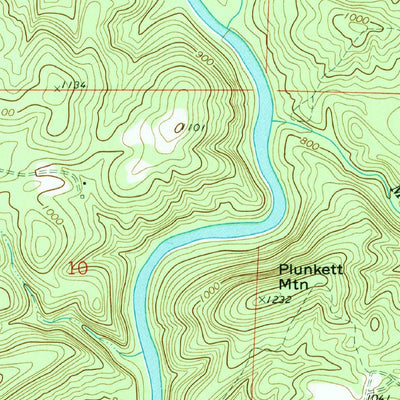 United States Geological Survey Micaville, AL (1970, 24000-Scale) digital map