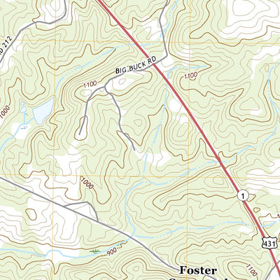 United States Geological Survey Micaville, AL (2020, 24000-Scale) digital map