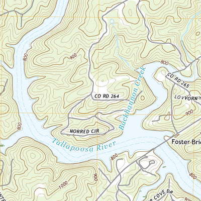 United States Geological Survey Micaville, AL (2020, 24000-Scale) digital map