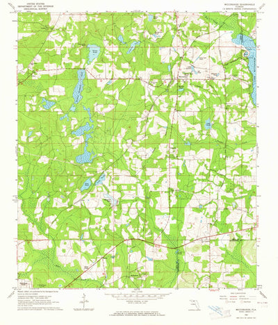 United States Geological Survey Miccosukee, FL (1963, 24000-Scale) digital map