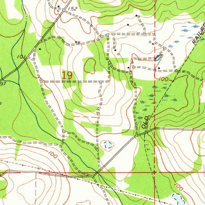 United States Geological Survey Miccosukee, FL (1963, 24000-Scale) digital map
