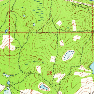 United States Geological Survey Miccosukee, FL (1963, 24000-Scale) digital map