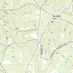 United States Geological Survey Miccosukee NE, GA (2020, 24000-Scale) digital map