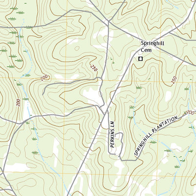 United States Geological Survey Miccosukee NE, GA (2020, 24000-Scale) digital map