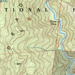 United States Geological Survey Michigan Bluff, CA (2000, 24000-Scale) digital map
