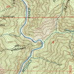 United States Geological Survey Michigan Bluff, CA (2000, 24000-Scale) digital map