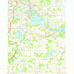 United States Geological Survey Michigan Center, MI (1971, 24000-Scale) digital map