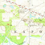 United States Geological Survey Michigan Center, MI (1971, 24000-Scale) digital map