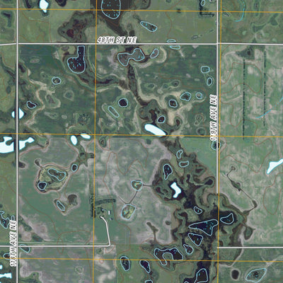 United States Geological Survey Michigan East, ND (2011, 24000-Scale) digital map