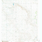United States Geological Survey Mickey Draw East, TX (1984, 24000-Scale) digital map