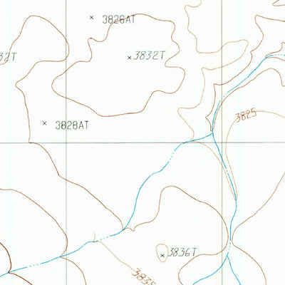 United States Geological Survey Mickey Draw East, TX (1984, 24000-Scale) digital map