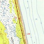 United States Geological Survey Mickler Landing, FL (1952, 24000-Scale) digital map
