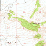United States Geological Survey Mid Hills, CA (1955, 62500-Scale) digital map
