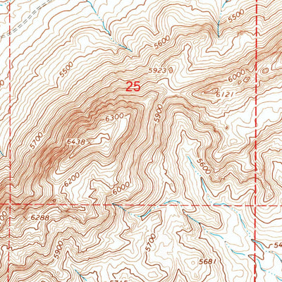 United States Geological Survey Midas, NV (1965, 24000-Scale) digital map