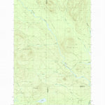 United States Geological Survey Middle Brook Mountain, ME (1985, 24000-Scale) digital map