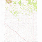 United States Geological Survey Middle Butte, ID (1973, 24000-Scale) digital map