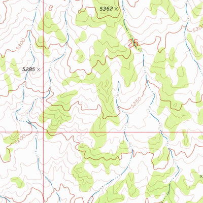 United States Geological Survey Middle Butte, ID (1973, 24000-Scale) digital map