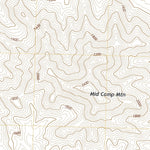 United States Geological Survey Middle Camp Mountain, AZ (2021, 24000-Scale) digital map