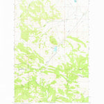 United States Geological Survey Middle Creek Lake, MT (1962, 24000-Scale) digital map