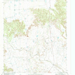 United States Geological Survey Middle Creek, TX (1969, 24000-Scale) digital map