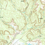 United States Geological Survey Middle Creek, TX (1969, 24000-Scale) digital map