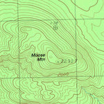 United States Geological Survey Middle Dam, ME (1984, 24000-Scale) digital map