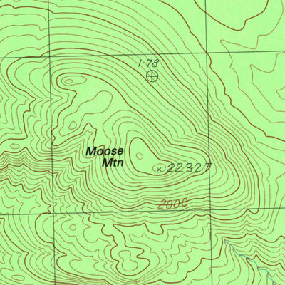 United States Geological Survey Middle Dam, ME (1984, 24000-Scale) digital map